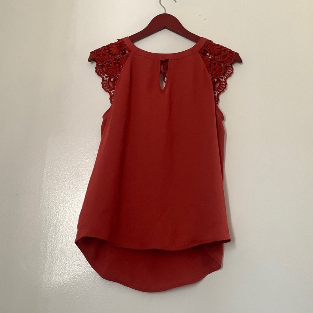 Express medium sleeveless blouse